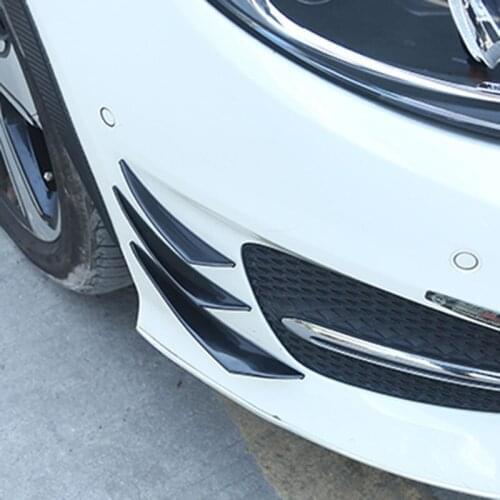 6 universal car styling accessories front bumper spoiler for Mercedes-Benz A B C E S G M ML GLK CL CLK CLS E GL R SL SLK SLS
