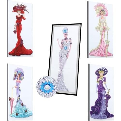 Special Shaped 5d Diy Diamond Painting , Wall decoration Needlework,New Arrivals,Diamond Embroidery Cross Stitch Beautiful Girl