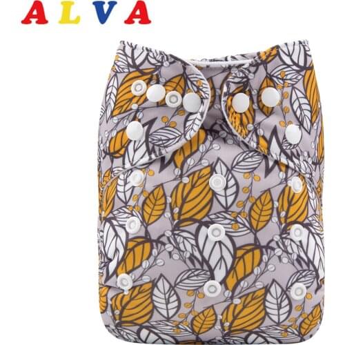 ALVABABY Cloth Nappy New Arrival Baby Cloth Diaper with 1pc Microfiber Insert