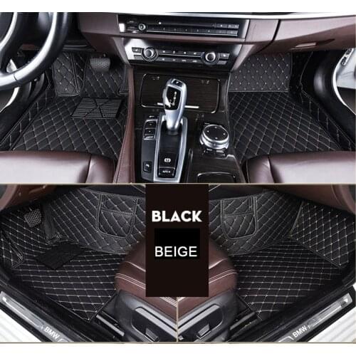 Car Floor Mats For Renault Koleos 2020 2019 2018 2017 Auto Interior Leather Carpets Accessories Waterproof Protect Foot Pads
