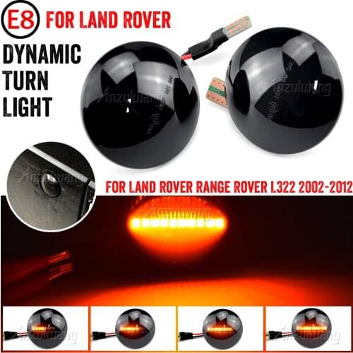Side Repeater Indicator Light Flowing Side Marker Signal Lamp Light For Land Range Rover L322 2002-2012
