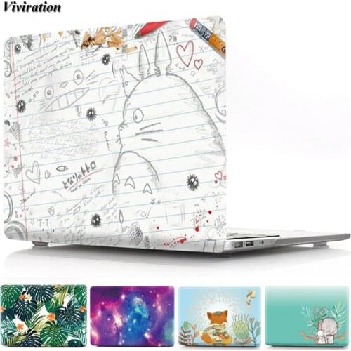 2020 The Most Popular Totoro Pattern Prints Notebook Replace Cover For Macbook Air 13 A2179 A1932 Air 11 A1370 A1465 Laptop Case