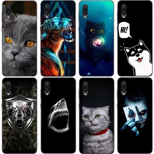 For Samsung Galaxy A02 SM-A022G Case Rose Wolf Cute Patterned Cover Soft Silicon Phone Case for GALAXY A02 SM-A022G Top Quality