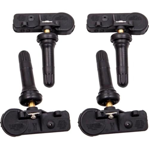 4 Pcs Tire Pressure Sensor Transducer TPMS for Dodge Ram Series Pickup 2012-2013