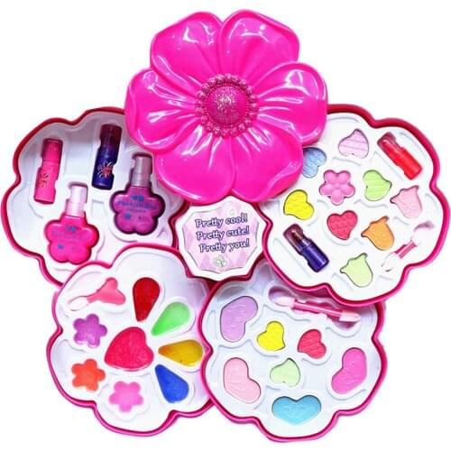 Childrens Cosmetics Toys Girls Play House Toys Set Makeup Toys Girl Makeup Set Suitable For Baby Over 6 Years Old Kids