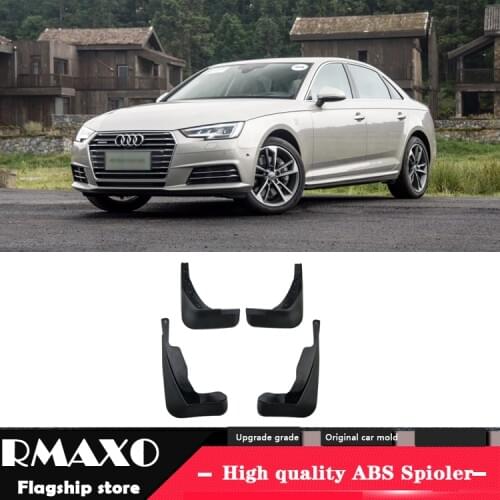 For Audi A4 2017-2019 Mudflaps Splash Guards Front With the color and rear Mud Flap Mudguards Fender Modified special