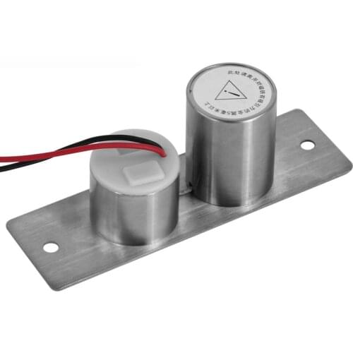 Electric Bolt Lock for Small Cabinet Stainless Steel Mini Electric Bolt Lock DC 12V Solenoid Electric Door Lock Easy to Install