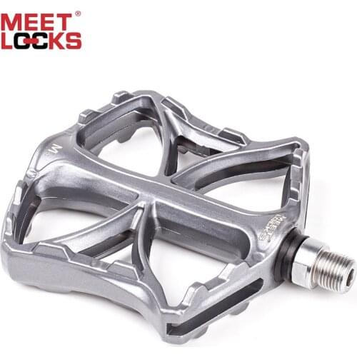 MEETLOCKS Bicycle Pedals Aluminum CRMO Bearing Triple Sealed CNC for Road Bike BMX MTB Altra-light pedales bicicleta carretera