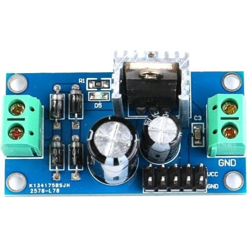 LM7805/LM7809/LM7812 Three-terminal regulator module 5V/9V/12V regulated power supply module