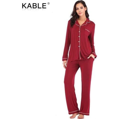 New explosion models Europe and the UNITED STATES spring and autumn and winter fashion sleepwear long-sleeve comfortable home suit