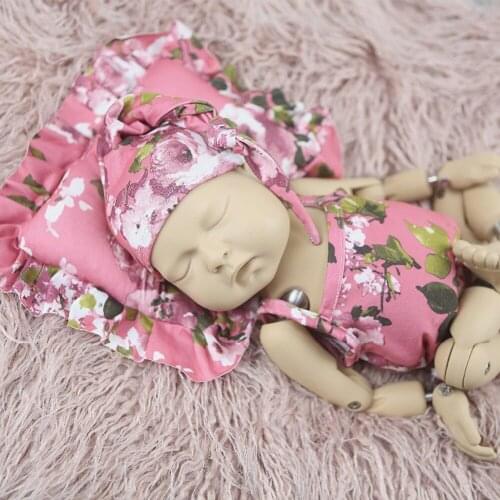 NEW Baby Girl Clothing Child Cotton Baby Rompers Newborn Clothes Floral Romper Newborn Photography Props Infant Photo