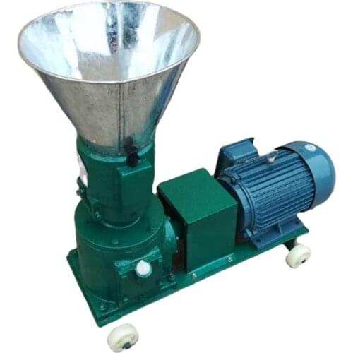 Industrial wood pellet machine with pellet making die