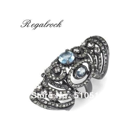 Кольца с кристаллами Regalrock China At AliExpress