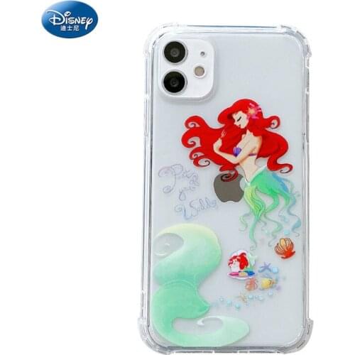 DISNEY 2021 Mickey Dumbo Silicone Case for IPhone 11 Pro Xs Official Liquid Silicone 360 Full Face Mask zz0518