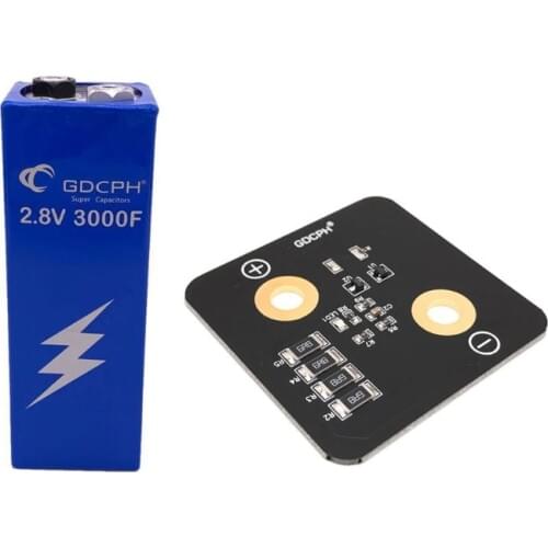 Auto Super Capacitor with Voltage Stabilizing Balancing Plate 2.8V 3000F Low ESR