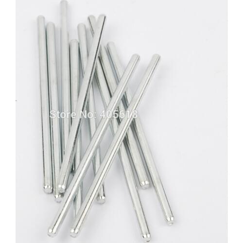 6MM DIA length 100mm stainless steel bars 5pcs DIY Toys car axle stick drive rod shaft coupling connecting shaft