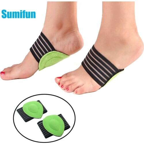 1Pair New Fashion Foot Massage Protector Mat Elastic Soft Cushioned Supports Relief for Achy Feet Foot Health Care Product
