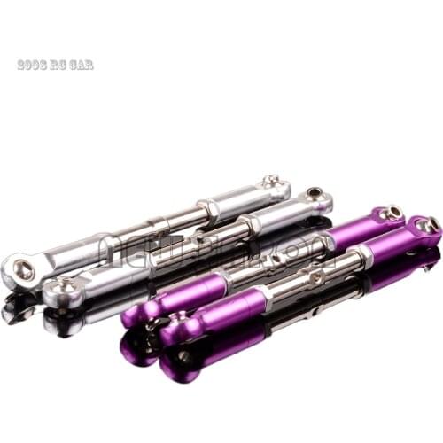 2Pcs Harden Steel Adjustable Turnbuckles Push Rod #93535 FOR HPI 1/8 Savage Flux 2350 X XL 4.6 5.9 2.4 5SC 21 25 NEW ENRON1:8