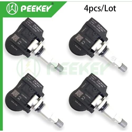 4pcs Tire Pressure Monitor System Sensors TPMS sensor 407005578R 433MHZ For MEGANE 2 (2002-2009) SCENIC2 40700-5578R S120123006F