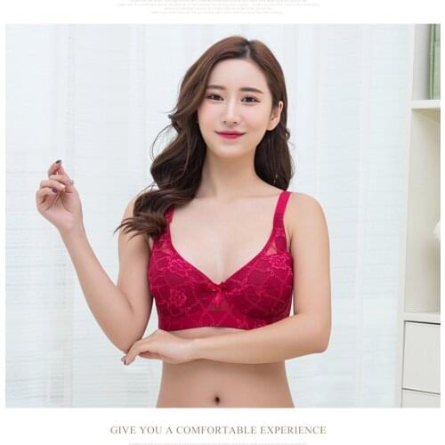 Plus size underwire bras for women B C D cup big size 48 36 38 40 42 44 46 Plus size brasieres cotton breathable sexy bra C3304