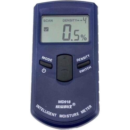 MD918 Digital wood moisture meter wood Humidity Meter Damp Detector Tester Paper moisture meter wall moisture analyzer 4~80