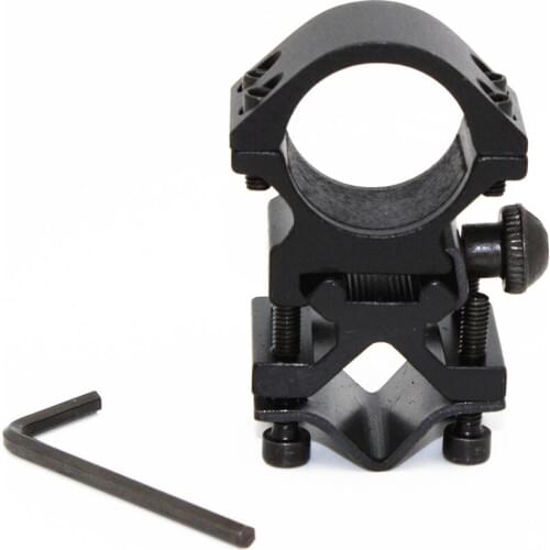 For 501B C8 Hunting Tactical Flashlight Laser Torch Bracket 25mm Ring 20mm Rail Gun Mount