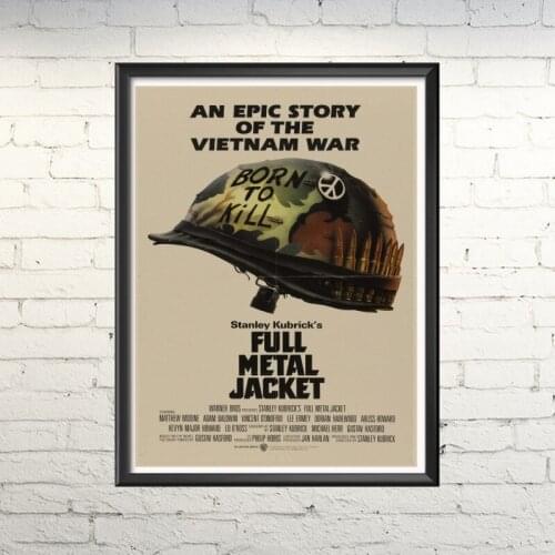 Home Decor) (Wall Stickers) film posters < all metal shell > retro decoration