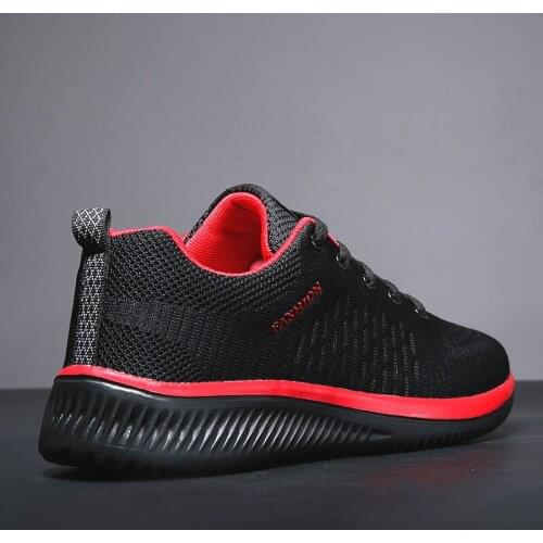 Hot Sale Light Casual Shoes 2021 Mens Comfortable 36-47 Large Size Running Shoes New Ladies Breathable Jogging Sneakers