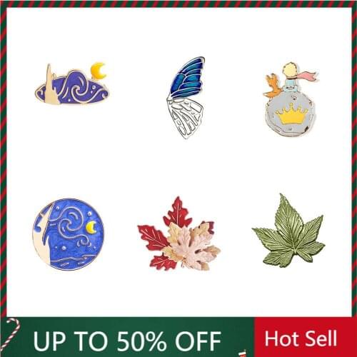 2021 New Cute Brooch Clothes Schoolbag Brooch Animal Brooch Plant Brooch Pink Gold Black Color Brooch Bomen Beautiful