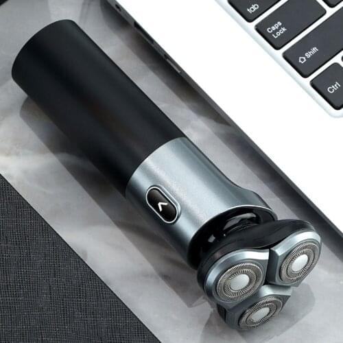 Professional IPX7 wet dry use electric shaver beard trimmer rechargeable razor men shaving machine facial shaving tool