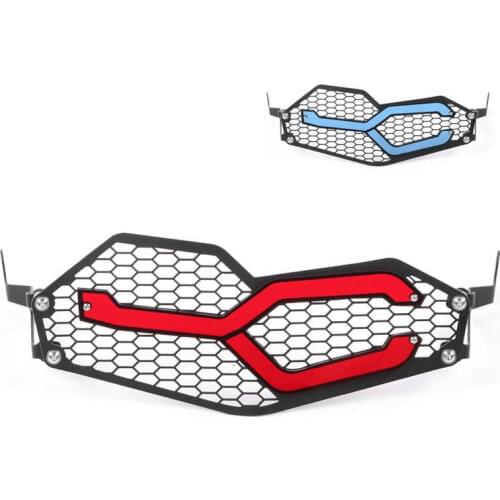 Motorcycle Headlight Grill High-temperature Resistant Headlight Grille with A Whole Set Of Mounting Accessories for Motorcycle