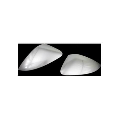 Styling Silver Matt Chrome Side Mirror Cap Replacement L&R 2PCS New for Volkswagen Octavia MK3 Durable