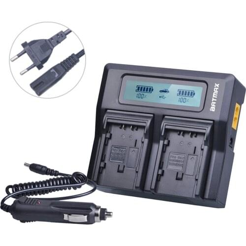 Ultra Fast VW-VBG260 VW VBG260 VWVBG260 LCD Dual Charger for Panasonic AG-HMC154ER AG-HMC154GK AG-HMC154P AG-HMC155 AGHMC155GK