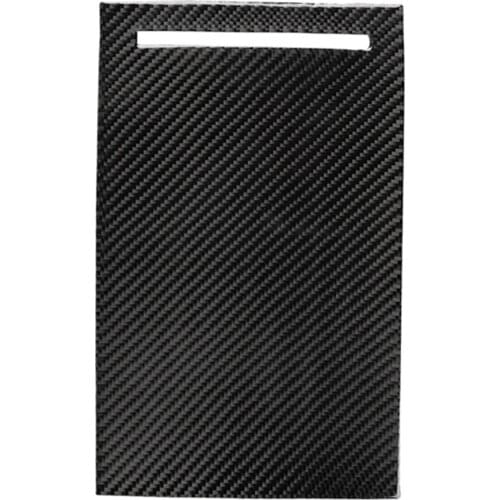 Replacement For Tesla Model S Center Console Storage Box Panel Cover Carbon Fiber Sticker Trim Decor