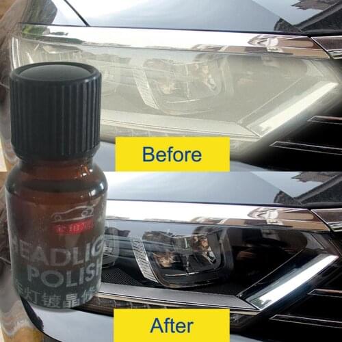 Arrival Car Headlight Repair Refurbishment Fluid 10ML Headlight Glass Car Polishing Car Care Headlight Refurbishment Renovation