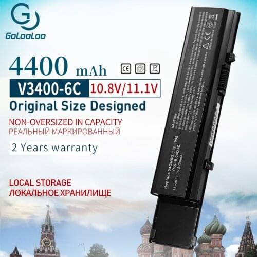Golooloo Laptop Battery for Dell V3400 V3400n V3500 V3500n V3700 V3700n 004D3C 004GN0G 04JK6R 07FJ92 P06E001 P09F001 P10G001