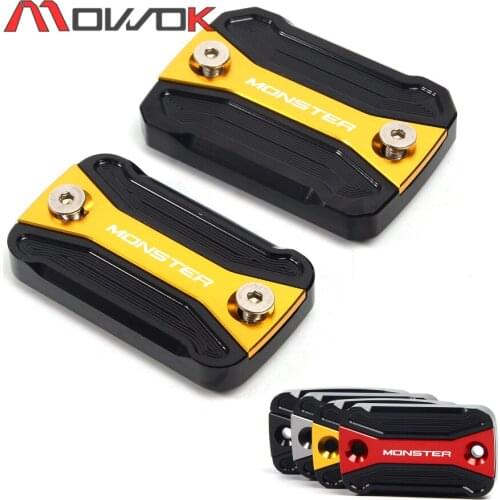 Motorcycle Accessories Front Brake cap Fluid Reservoir Cover For DUCATI Monster 695 696 796 Monster Hypermotard 796