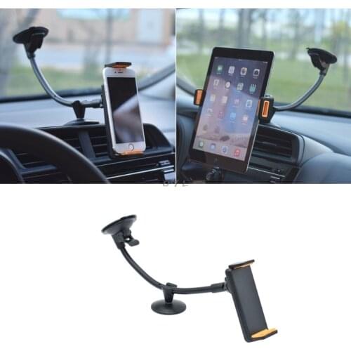 Universal 7 8 9 10 11 inch tablet PC stand for car windshield dashboard tablet ipad car holder for Ipad mini 1 2 3 4 ipad air