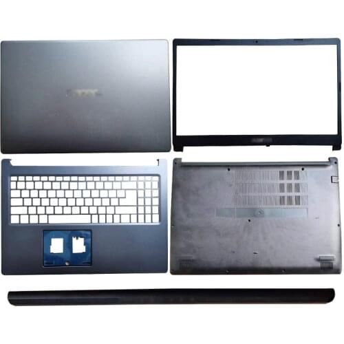 NEW Laptop LCD Back Cover/Front Bezel/Hinges Cover/Palmrest/Bottom Case for Acer EX215-31 EX215-51G N19H1 Notebook Computer Case