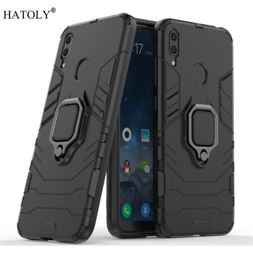 For Huawei Y7 2019 Case Cover for Huawei Y7 2019 Finger Ring Phone Case Protective Hard PC Case For Huawei Y9 Prime 2019 Nova 5T
