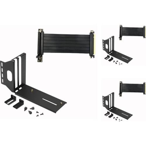 PCI-E X16 Riser Cable PCI-E Express 16X3.0 Expansion Adapter Cable for Vertical Kit ATX Chassis