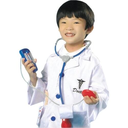 Cosplay doctor and nurse kids costume party occupational career doctor uniform halloween nurse uniform costume for children