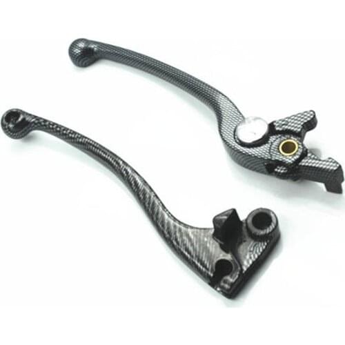 Motorcycle Carbon Aluminum Brake Clutch Levers For Kawasaki ZX6R 2000-2004 ZX6RR ZX6R-636 2003-2004 ZX9R 2000-2003 ZX10R ZX12R