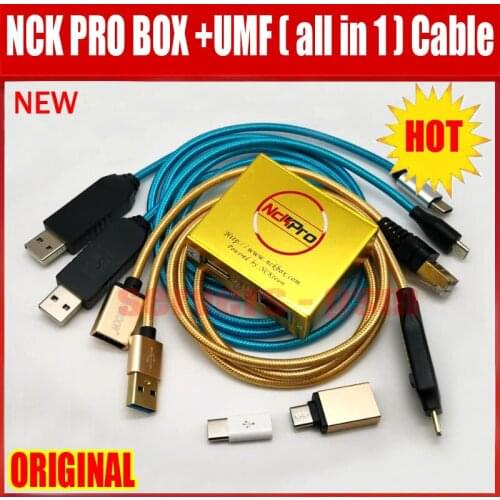 Newest Original NCK Pro box NCK Pro 2 box (support NCK+ UMT 2 in 1) + USB Type-C + UMF ALL Boot cable for ForHuawei