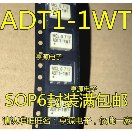 New original wt ADT1 ADT1-1-1 wt + patch SOP-6 transformer chip