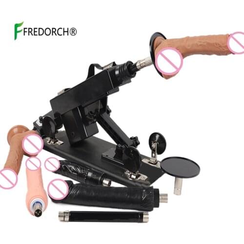 Genuine Fredorch Sex Machine Automatic Thrusting Love Machine with Big Dildo and Suction Cup Sex Toys Batter than Other Produce