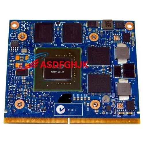 Genuine for HP Zbook 15 Quadro K2100M Graphics Card 734277-001 N15P-Q3-A1 Works perfectly
