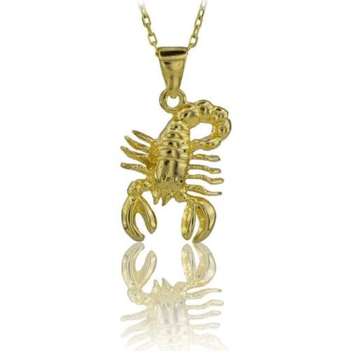 Scorpions Necklace 925 Sterling Zodiac Scorpion Necklace