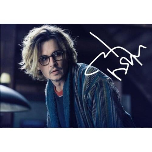 Johnny Depp Poster Canvas Poster 30X45cm,40X60cm Art Home Decoration Cloth Fabric Wall Poster Print Silk Fabric