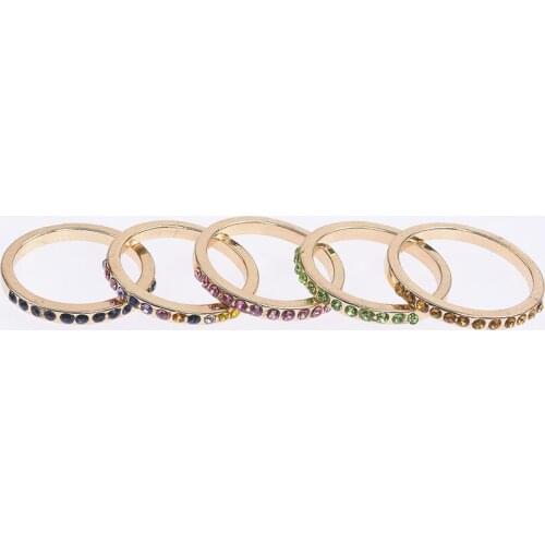 PPG&PGG Rings With Crystals